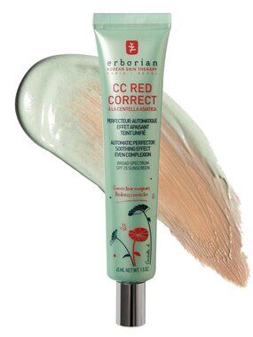 NIB Erborian CC Red Correct Green Color Corrector SPF25 1.5 oz